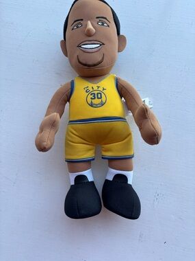 Golden Yellow 'The City' #30 Basketball Plush Doll